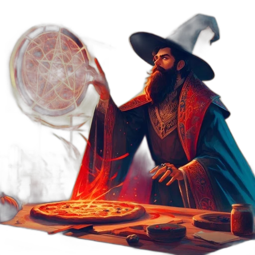 food, staff, hat, concept art transparent PNG cut-out