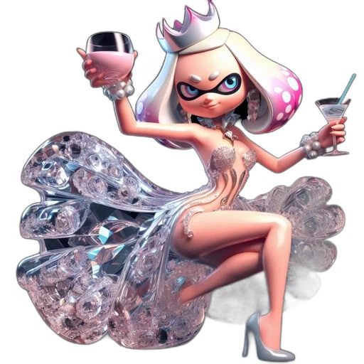 dress, weapon, staff, concept art transparent PNG cut-out