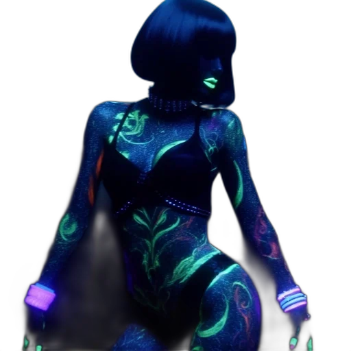 dress, robot, creature, concept art transparent PNG cut-out