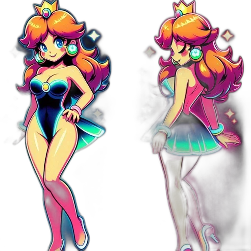 dress, concept art, pixel art, 3d render transparent PNG cut-out