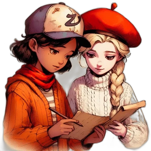 hat, staff, concept art, fantasy art transparent PNG cut-out