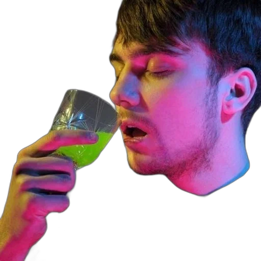 bottle, face, food, creature transparent PNG cut-out