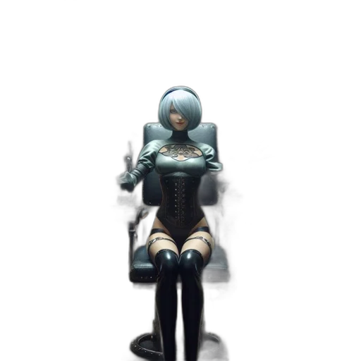robot, weapon, staff, sword transparent PNG cut-out