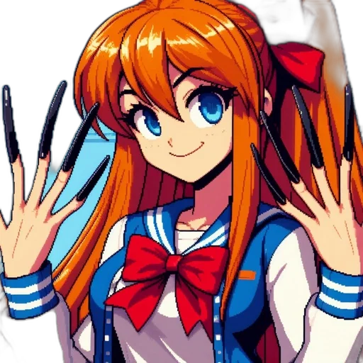 staff, robot, face, weapon transparent PNG cut-out