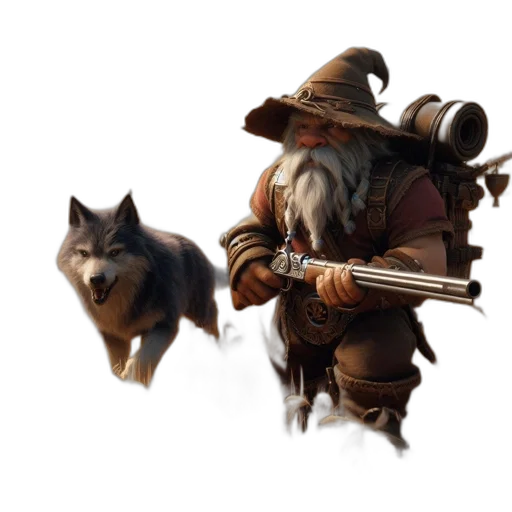 staff, weapon, animal, creature transparent PNG cut-out