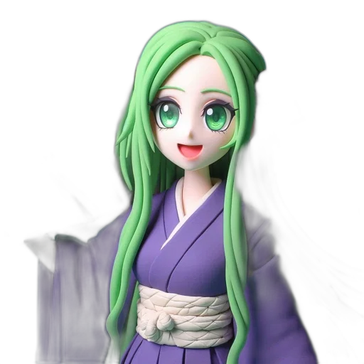 staff, 3d render, fantasy art, anime transparent PNG cut-out