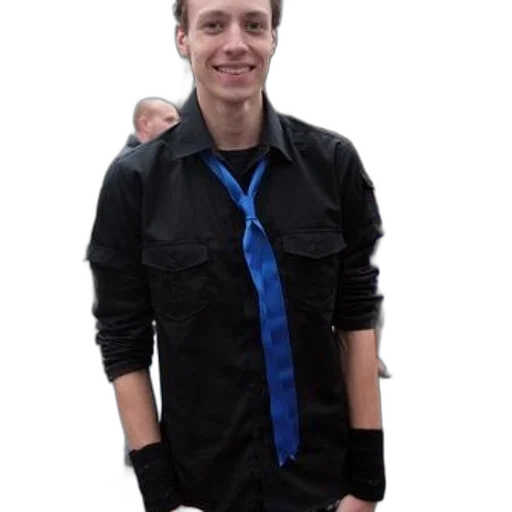 staff, jacket, face, creature transparent PNG cut-out