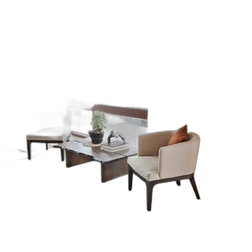 furniture, 3d render, photorealistic, concept art transparent PNG cut-out
