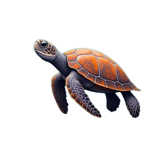 animal, creature, 3d render, photorealistic transparent PNG cut-out