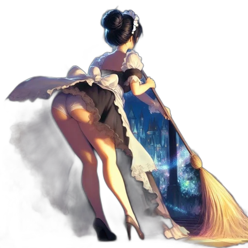 dress, umbrella, concept art, fantasy art transparent PNG cut-out