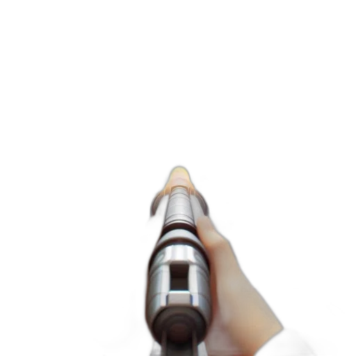 weapon, bottle, staff, robot transparent PNG cut-out