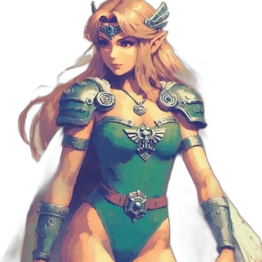 dress, fantasy art, concept art, pixel art transparent PNG cut-out