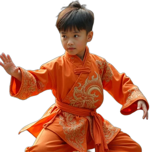 dragon, staff, photorealistic, boy transparent PNG cut-out