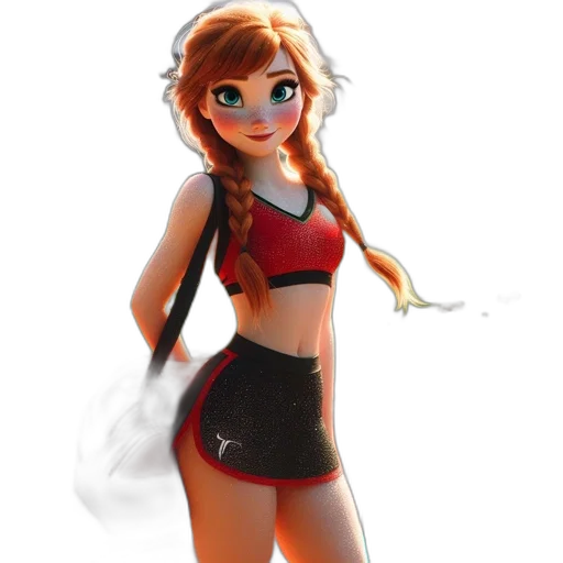dress, staff, 3d render, concept art transparent PNG cut-out