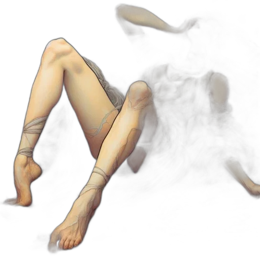 mask, shoes, staff, dress transparent PNG cut-out