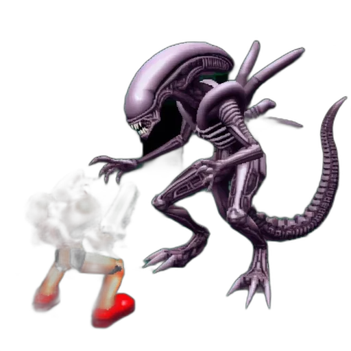 creature, dragon, animal, robot transparent PNG cut-out