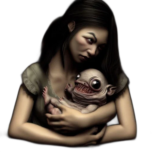 creature, face, mask, animal transparent PNG cut-out