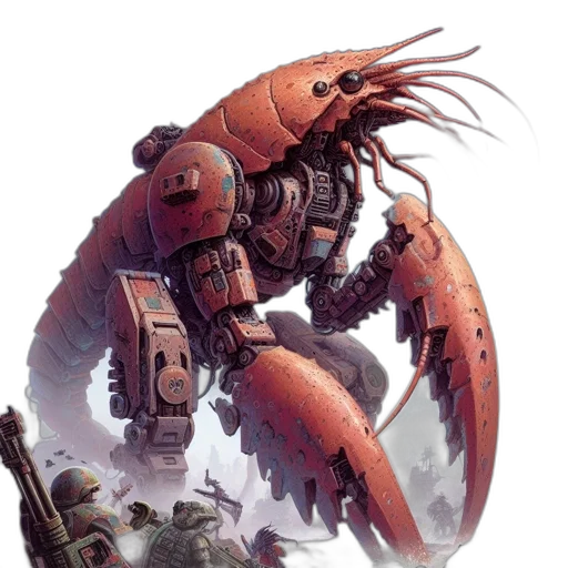 robot, weapon, creature, animal transparent PNG cut-out