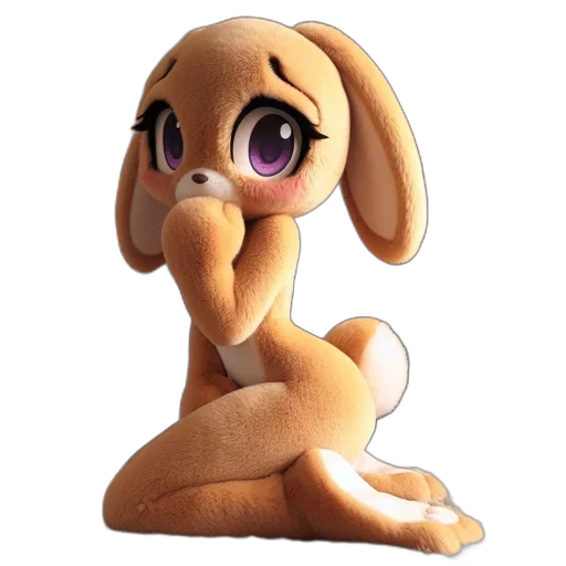 animal, creature, staff, 3d render transparent PNG cut-out