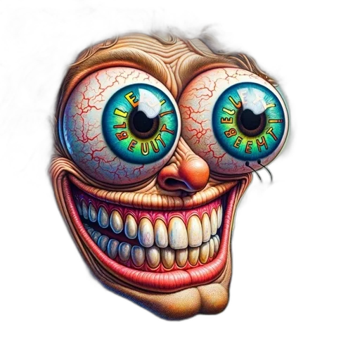 mask, face, creature, staff transparent PNG cut-out