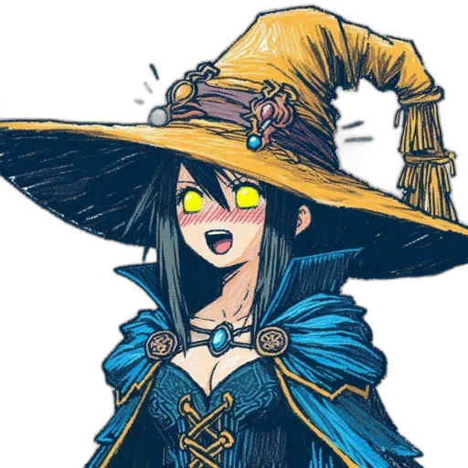 hat, staff, mask, weapon transparent PNG cut-out