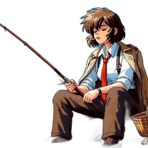 staff, weapon, sword, jacket transparent PNG cut-out