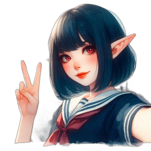 face, staff, creature, weapon transparent PNG cut-out
