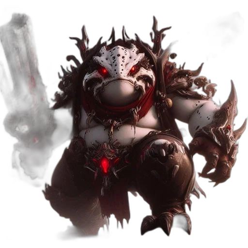mask, weapon, staff, creature transparent PNG cut-out