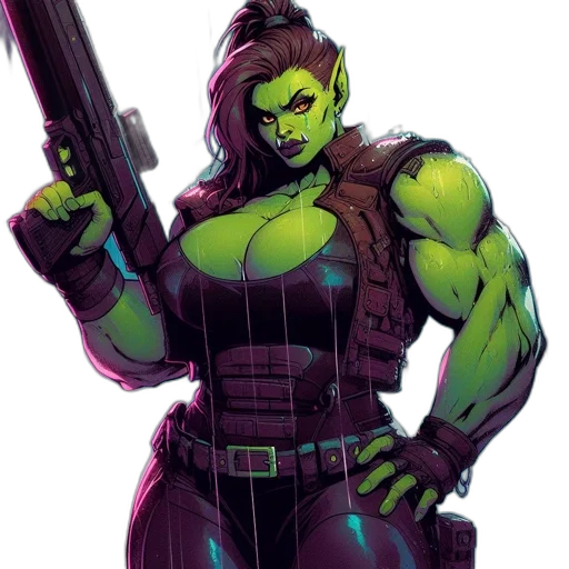 weapon, staff, comic book art, concept art transparent PNG cut-out