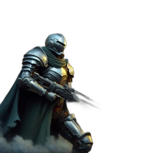 sword, weapon, robot, concept art transparent PNG cut-out