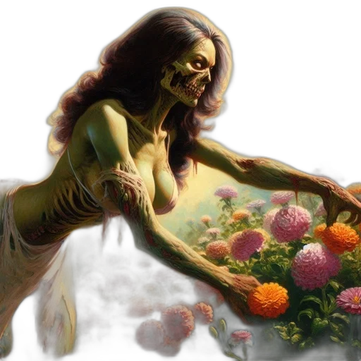 creature, concept art, fantasy art, photorealistic transparent PNG cut-out
