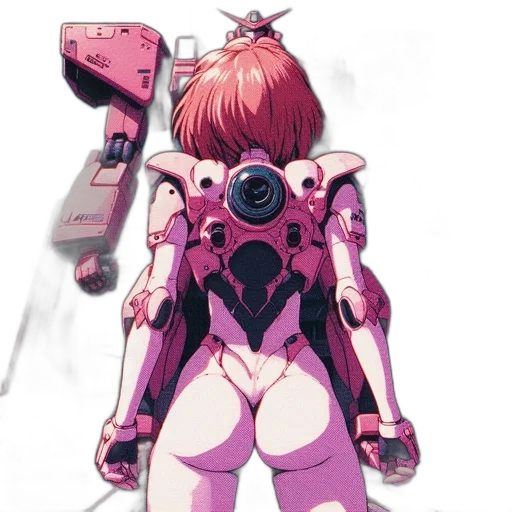 robot, weapon, dress, staff transparent PNG cut-out