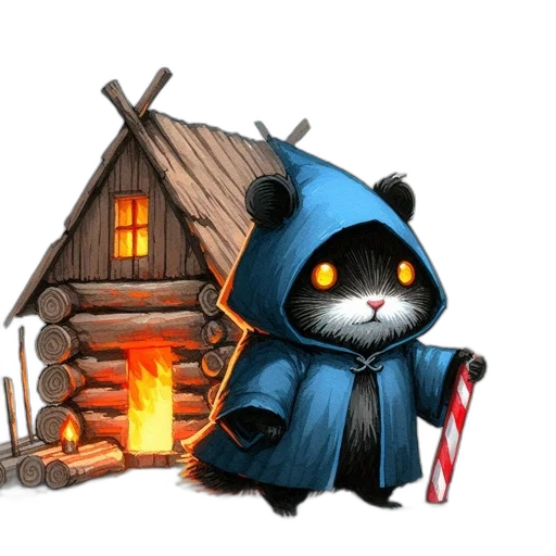 concept art, fantasy art, pixel art, 3d render transparent PNG cut-out