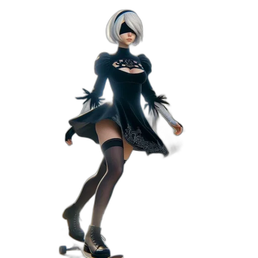 dress, concept art, 3d render, fantasy art transparent PNG cut-out