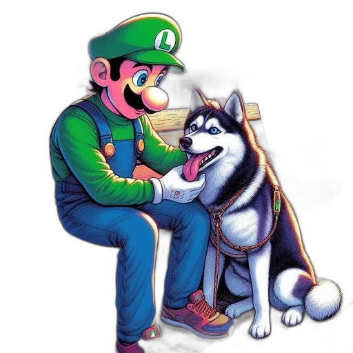 animal, staff, pixel art, concept art transparent PNG cut-out