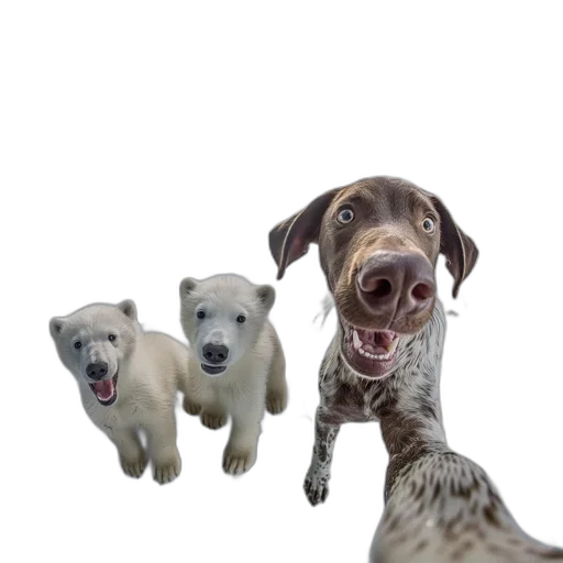 animal, staff, creature, face transparent PNG cut-out