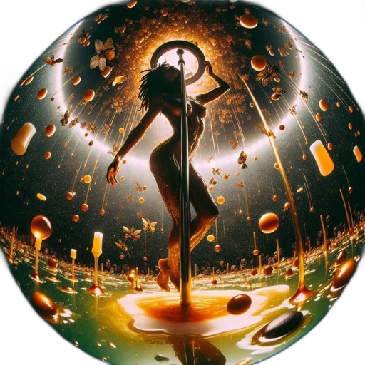 fantasy art, concept art, photorealistic, outer space transparent PNG cut-out