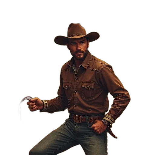 jacket, hat, weapon, animal transparent PNG cut-out