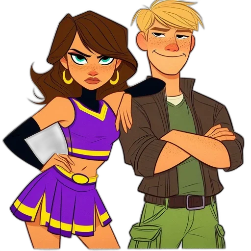cartoon, concept art, comic book art, pixel art transparent PNG cut-out