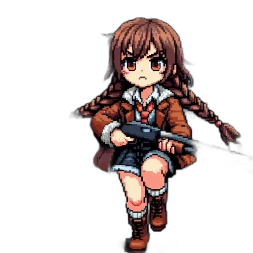 jacket, staff, weapon, sword transparent PNG cut-out