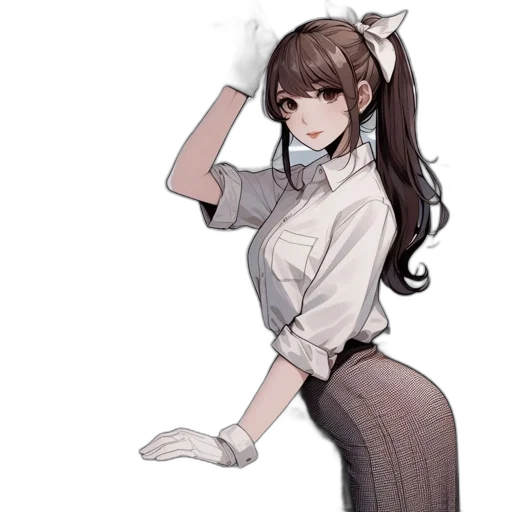 staff, dress, weapon, animal transparent PNG cut-out