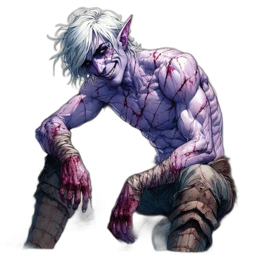 creature, concept art, fantasy art, comic book art transparent PNG cut-out