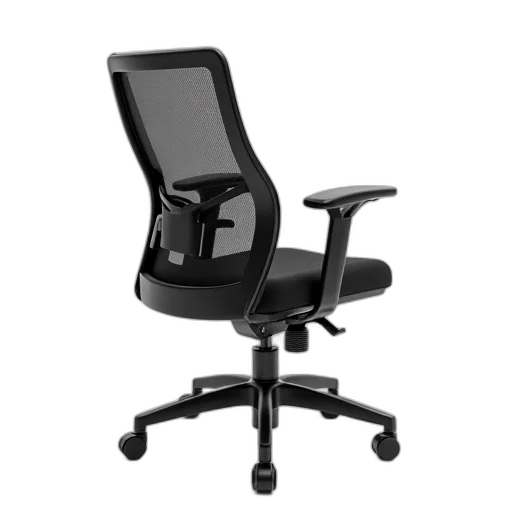 furniture, staff, 3d render, black transparent PNG cut-out