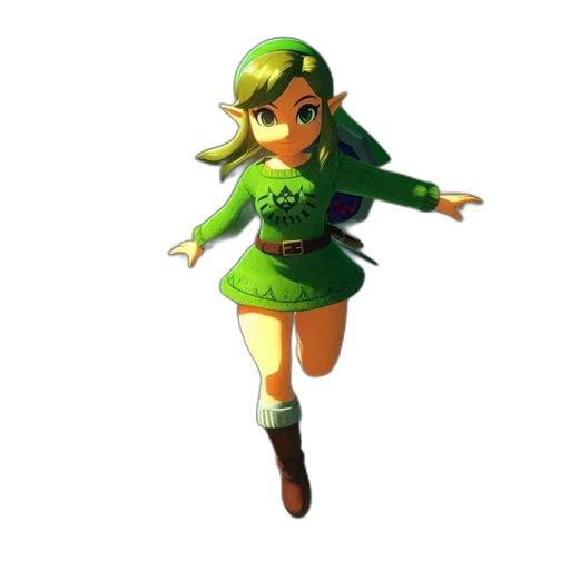 dress, staff, weapon, pixel art transparent PNG cut-out