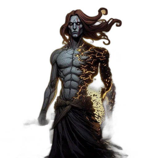 concept art, fantasy art, comic book art, pixel art transparent PNG cut-out