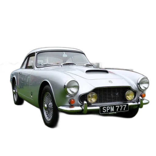 car, 3d render, photorealistic, vintage transparent PNG cut-out