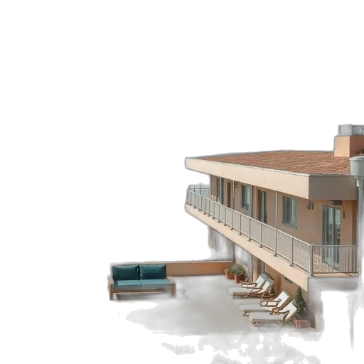 building, 3d render, concept art, photorealistic transparent PNG cut-out