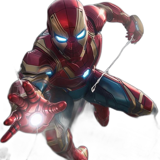 weapon, comic book art, concept art, 3d render transparent PNG cut-out