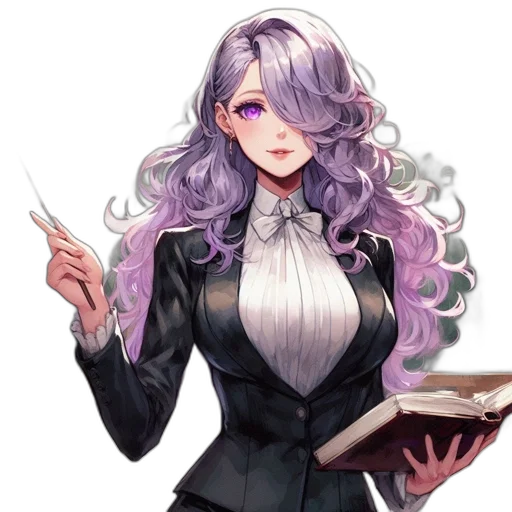 staff, fantasy art, anime, pixel art transparent PNG cut-out