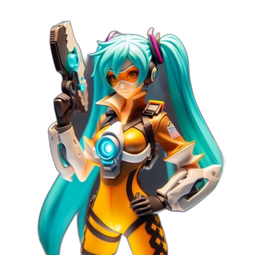 robot, weapon, staff, jewelry transparent PNG cut-out